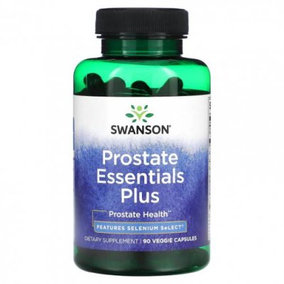 Swanson, Prostate Essentials Plus, 90 растительных капсул / Предстательная железа | Аптека | V4.Ru: Маркетплейс