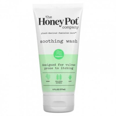 The Honey Pot Company, Soothing Wash, 6 fl oz (177 ml) / Женская гигиена | Аптека | V4.Ru: Маркетплейс