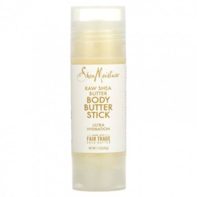 SheaMoisture, Body Butter Stick, сырое масло ши, 43 г (1,5 унции) / Масло для тела | Аптека | V4.Ru: Маркетплейс