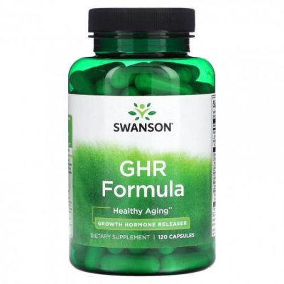 Swanson, GHR Formula`` 120 капсул / L-аргинин | Аптека | V4.Ru: Маркетплейс