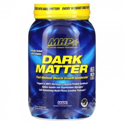 MHP, DARK MATTER, ускоритель роста мышц после тренировки, виноград, 1560 г (3,44 фунта) / Незаменимые аминокислоты | Аптека | V4.Ru: Маркетплейс