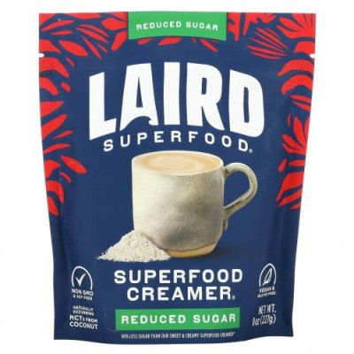 Laird Superfood, Сливки Superfood, с пониженным содержанием сахара, 227 г (8 унций) / Сливки и усилители вкуса | Аптека | V4.Ru: Маркетплейс