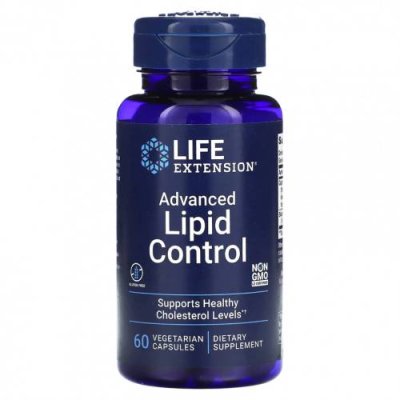 Life Extension, Advanced Lipid Control, 60 вегетарианских капсул / Амла | Аптека | V4.Ru: Маркетплейс