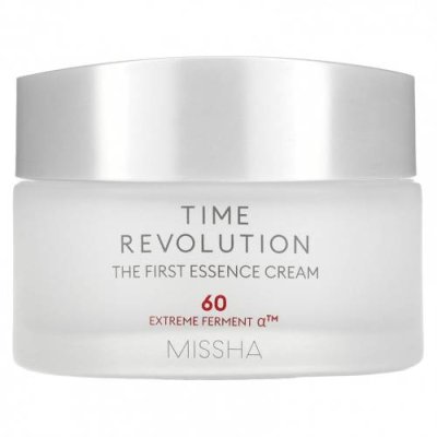 Missha, Time Revolution, The First Essence Cream, 50 мл (1,69 жидк. Унции) / Корейские увлажняющие средства и кремы | Аптека | V4.Ru: Маркетплейс