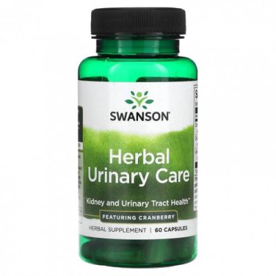 Swanson, Herbal Urinary Care, 60 капсул / Препараты на основе трав | Аптека | V4.Ru: Маркетплейс