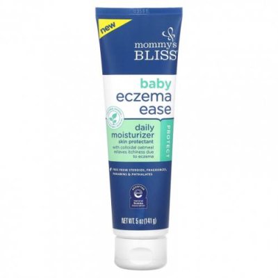 Mommy's Bliss, Baby Eczema Ease, ежедневное увлажняющее средство, 141 г (5 унций) / Средства для ванны и уход за кожей | Аптека | V4.Ru: Маркетплейс