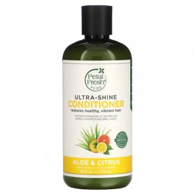 Petal Fresh, Pure, Ultra-Shine Conditioner, Aloe & Citrus, 16 fl oz (475 ml) / Кондиционер | Аптека | V4.Ru: Маркетплейс