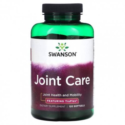 Swanson, Joint Care, 120 мягких таблеток / Кости, суставы и хрящи | Аптека | V4.Ru: Маркетплейс