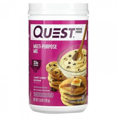 Quest Nutrition, Протеиновый порошок, универсальная смесь, 726 г (1,6 фунта) / Сывороточные белковые смеси | Аптека | V4.Ru: Маркетплейс