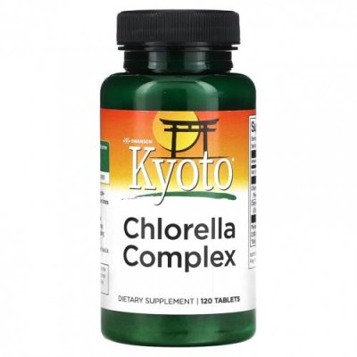 Swanson, Kyoto Chlorella Complex, 120 таблеток / Хлорелла | Аптека | V4.Ru: Маркетплейс