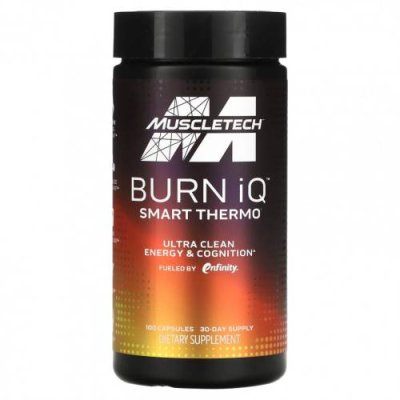 MuscleTech, Burn iQ, Smart Thermo`` 100 капсул / Жиросжигатели | Аптека | V4.Ru: Маркетплейс