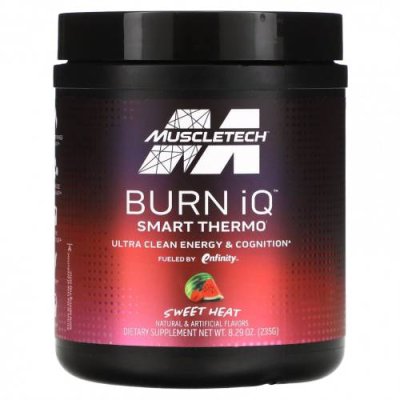 MuscleTech, Burn iQ, Smart Thermo, Sweet Heat, 235 г (8,29 унции) / Препараты для памяти и когнитивных функций | Аптека | V4.Ru: Маркетплейс