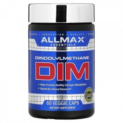 ALLMAX, DIM`` 60 вегетарианских капсул / Дииндолилметан (DIM) | Аптека | V4.Ru: Маркетплейс