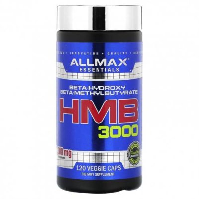 ALLMAX, HMB 3000`` 120 вегетарианских капсул / Гидроксиметилбутират | Аптека | V4.Ru: Маркетплейс