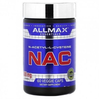 ALLMAX, NAC`` 60 растительных капсул / N-ацетилцистеин | Аптека | V4.Ru: Маркетплейс