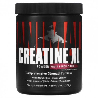 Animal, Creatine XL, фруктовый пунш, 279 г (9,84 унции) / Моногидрат креатина | Аптека | V4.Ru: Маркетплейс