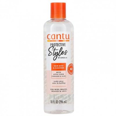 Cantu, Styles Protective By Angela, средство для ванны и очищения, 296 мл (10 жидк. Унций) / Шампунь | Аптека | V4.Ru: Маркетплейс