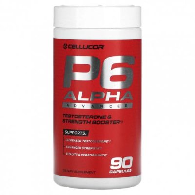 Cellucor, P6 Alpha Advanced, 90 капсул / Тестостерон | Аптека | V4.Ru: Маркетплейс