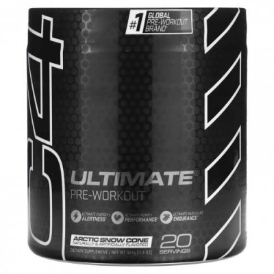 Cellucor, C4 Ultimate, перед тренировкой, Arctic Snow Cone, 324 г (11,4 унции) / Стимуляторы | Аптека | V4.Ru: Маркетплейс