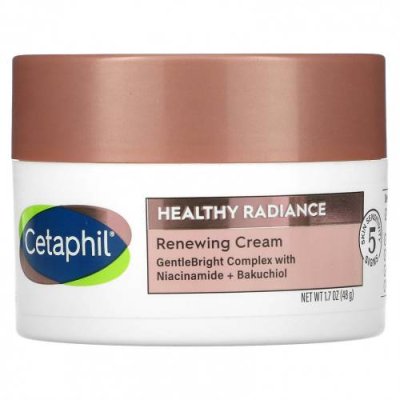 Cetaphil, Healthy Radiance, восстанавливающий крем, 48 г (1,7 унции) / Осветление | Аптека | V4.Ru: Маркетплейс