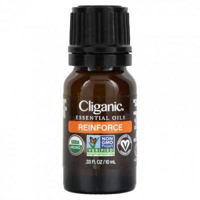 Cliganic, Смесь эфирных масел, Reinforce, 10 мл (0,33 жидк. Унции) / Смеси | Аптека | V4.Ru: Маркетплейс