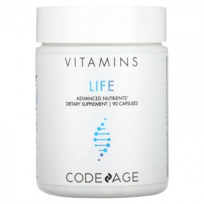 Codeage, Vitamins, Life`` 90 капсул / Препараты на основе трав | Аптека | V4.Ru: Маркетплейс