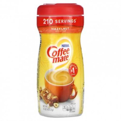 Coffee Mate, Coffee Creamer, фундук, 425,2 г (15 унций) / Сливки и усилители вкуса | Аптека | V4.Ru: Маркетплейс