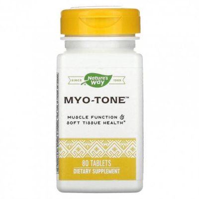 Nature's Way, Myo-Tone, 80 таблеток / Кости, суставы и хрящи | Аптека | V4.Ru: Маркетплейс