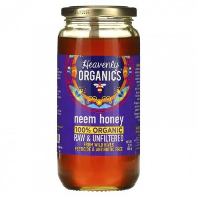 Heavenly Organics, 100% органический мед нима, 624 г (22 унции) / Мед | Аптека | V4.Ru: Маркетплейс