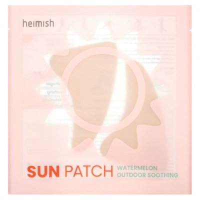 Heimish, SUN Patch, успокаивающие патчи с арбузом, 5 патчей / Маски для кожи вокруг глаз | Аптека | V4.Ru: Маркетплейс