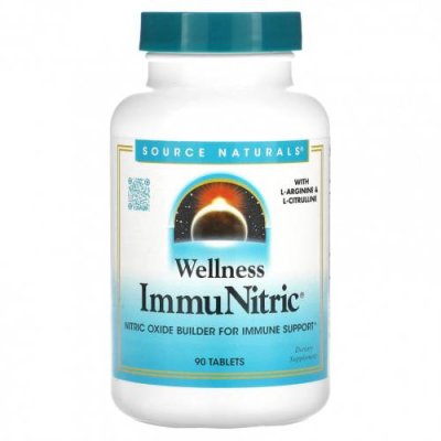 Source Naturals, Wellness ImmuNitric`` 90 таблеток / Формулы с оксидом азота | Аптека | V4.Ru: Маркетплейс