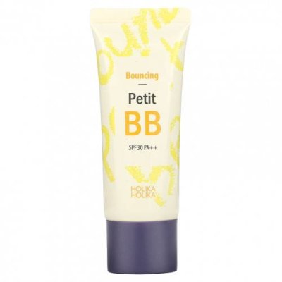 Holika Holika, Bouncing Petit BB, SPF 30 PA ++, 30 мл (1,01 жидк. Унции) / BB- и CC-кремы | Аптека | V4.Ru: Маркетплейс