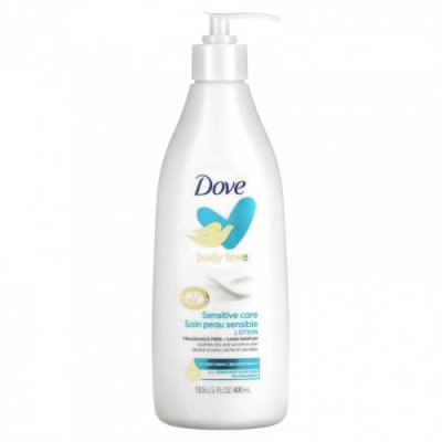 Dove, Лосьон для чувствительной кожи, без отдушек, 400 мл (13,5 жидк. Унции) / Лосьон | Аптека | V4.Ru: Маркетплейс