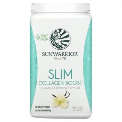 Sunwarrior, Shape, Slim Collagen Boost, ваниль, 750 г (1,65 фунта) / Коллаген, добавки | Аптека | V4.Ru: Маркетплейс