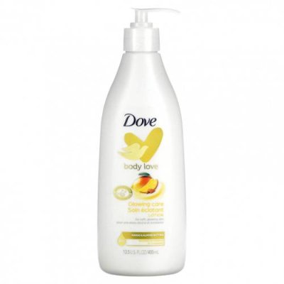 Dove, Glowing Care Lotion, масло манго и миндаля, 400 мл (13,5 жидк. Унции) / Лосьон | Аптека | V4.Ru: Маркетплейс