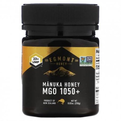 Egmont Honey, Мед манука, MGO 1050+, 250 г (8,8 унции) / Мед манука | Аптека | V4.Ru: Маркетплейс