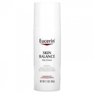 Eucerin, Skin Balance, дневной крем для лица, 48 г (1,7 унции) / Дневные увлажняющие средства и кремы | Аптека | V4.Ru: Маркетплейс