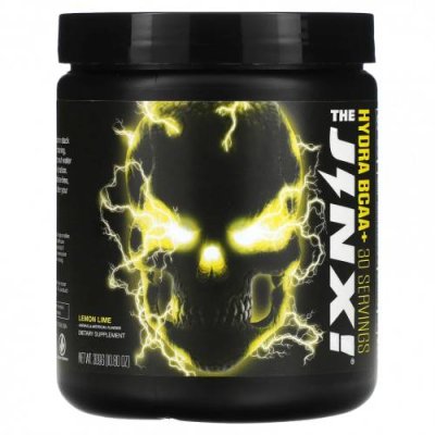 JNX Sports, The Jinx, Hydra BCAA +, лимон и лайм, 309 г (10,8 унции) / BCAA | Аптека | V4.Ru: Маркетплейс