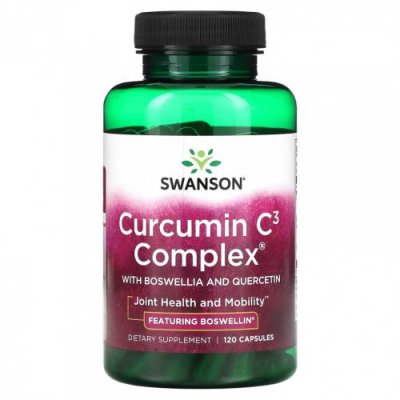 Swanson, Curcumin C3 Complex, 120 капсул / Куркума и куркумин | Аптека | V4.Ru: Маркетплейс