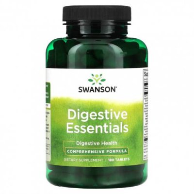 Swanson, Digestive Essentials, 180 таблеток / Система пищеварения | Аптека | V4.Ru: Маркетплейс