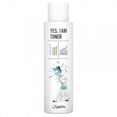 Jumiso, Yes, I am Toner, AHA 5%, 150 мл (5,07 жидк. Унции) / Тоники | Аптека | V4.Ru: Маркетплейс