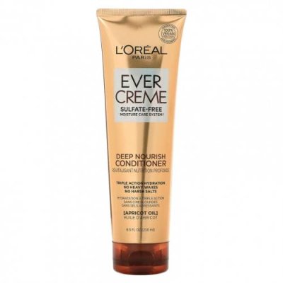 L'Oréal, Ever Creme, кондиционер для глубокого питания с абрикосовым маслом, 250 мл (8,5 жидк. Унции) / Кондиционер | Аптека | V4.Ru: Маркетплейс