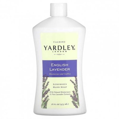 Yardley London, Роскошное мыло для рук, английская лаванда, 473 мл (16 жидк. Унций) / Жидкое мыло для рук в экономичной упаковке | Аптека | V4.Ru: Маркетплейс