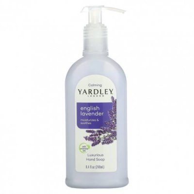 Yardley London, Роскошное мыло для рук, английская лаванда, 248 мл (8,4 жидк. Унции) / Мыло для рук | Аптека | V4.Ru: Маркетплейс