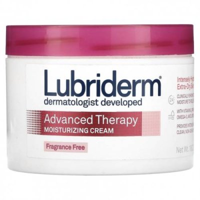 Lubriderm, Advanced Therapy, увлажняющий крем, без отдушек, 453 г (16 унций) / Лосьон | Аптека | V4.Ru: Маркетплейс