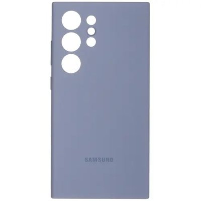 Пластиковая накладка Silicone Case для Samsung Galaxy S24 Ultra Purple (фиолетовый) EAC / S 24 Ultra | Электроника | V4.Ru: Маркетплейс