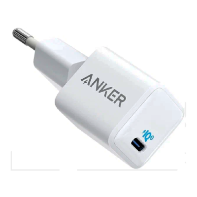 Сетевое зарядное устройство Anker PowerPort 3 Nano 20W USB-C цвет белый EAC / Anker | Электроника | V4.Ru: Маркетплейс