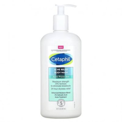 Cetaphil, Гель для душа для снятия акне, 591 мл (20 жидк. Унций) / Гель для тела и гель для душа | Аптека | V4.Ru: Маркетплейс