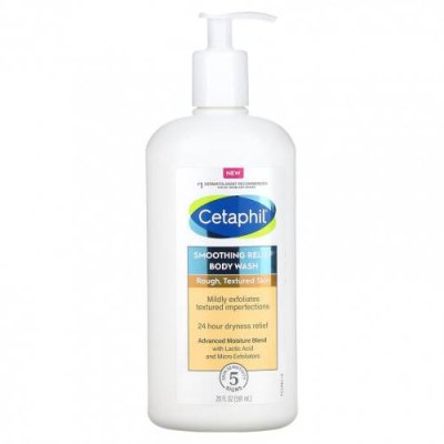 Cetaphil, Разглаживающий гель для душа, 591 мл (20 жидк. Унций) / Гель для тела и гель для душа | Аптека | V4.Ru: Маркетплейс