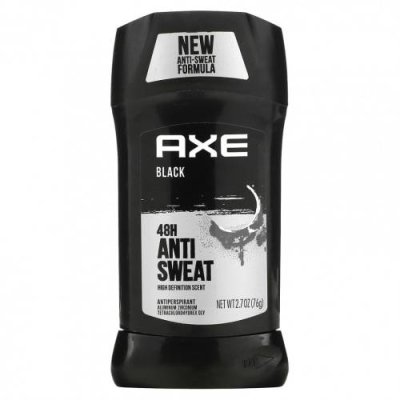 Axe, 48H, антиперспирант против пота, черный, 76 г (2,7 унции) / Мужской дезодорант | Аптека | V4.Ru: Маркетплейс